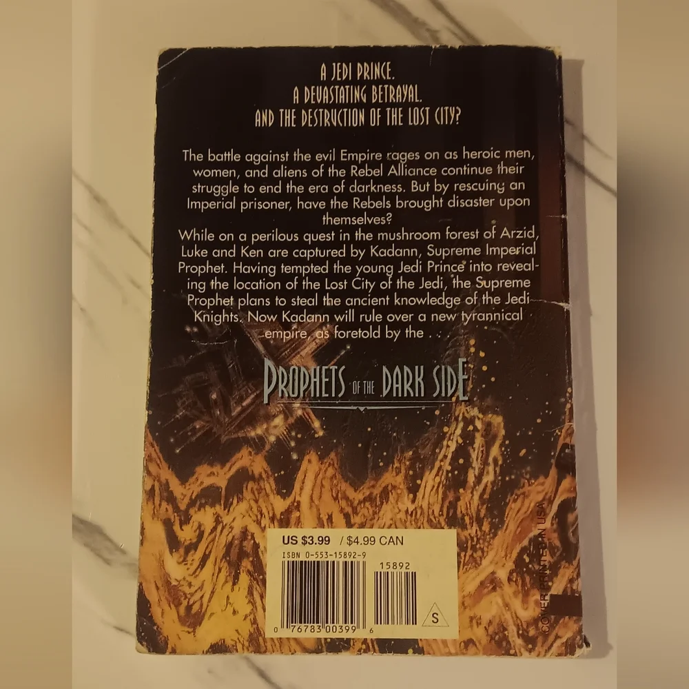 Star Wars Prophets of the Dark Side Book - Black and Gold - Picture 4 of 4